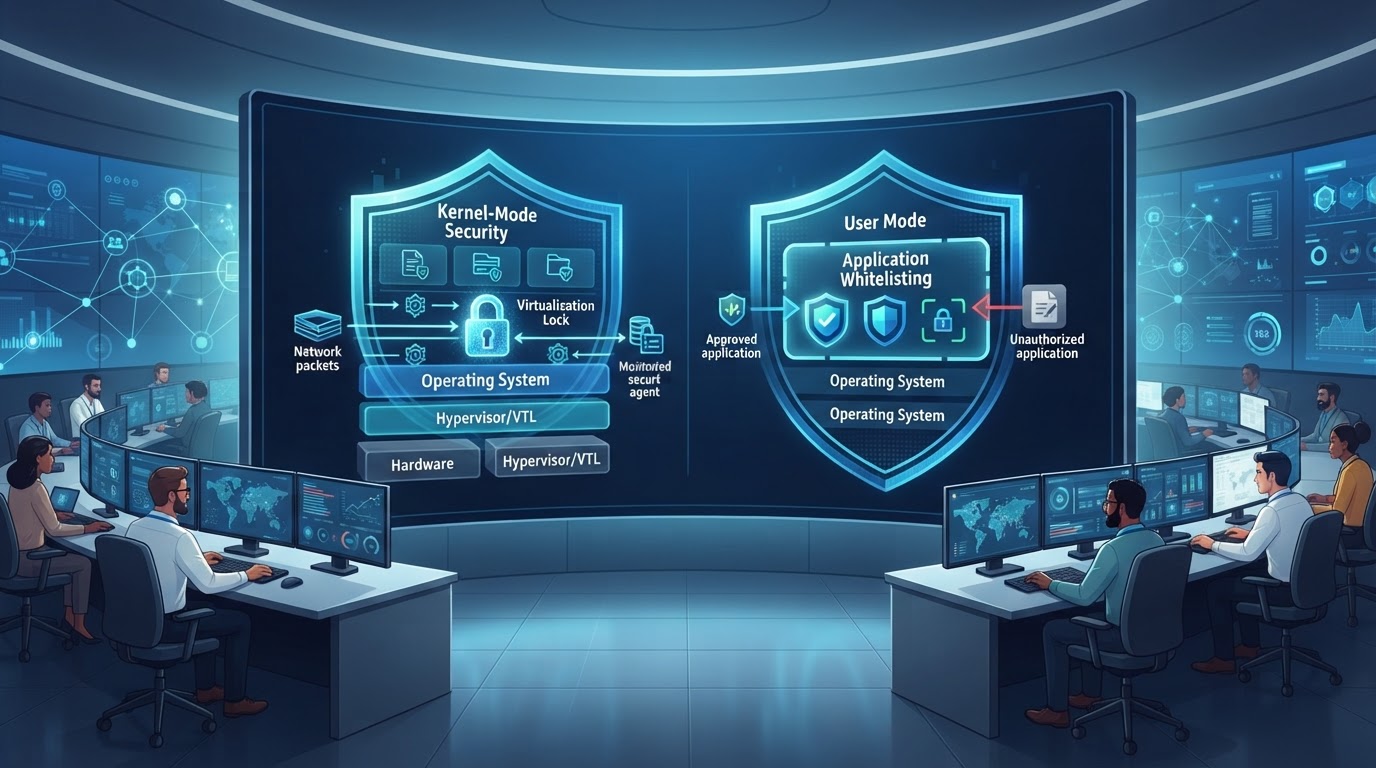 مقایسه Windows Defender Application Control و AppLocker: بررسی معماری و راهنمای انتخاب 🛡️⚖️ — بررسی جامع تفاوتهای فنی، معماری کرنل، سناریوهای پیادهسازی و راهبرد انتخاب میان Windows Defender Application Control و AppLocker در زیرساخت