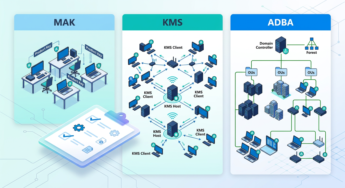 ✅ Choosing Your Model: MAK vs. KMS vs. ADBA