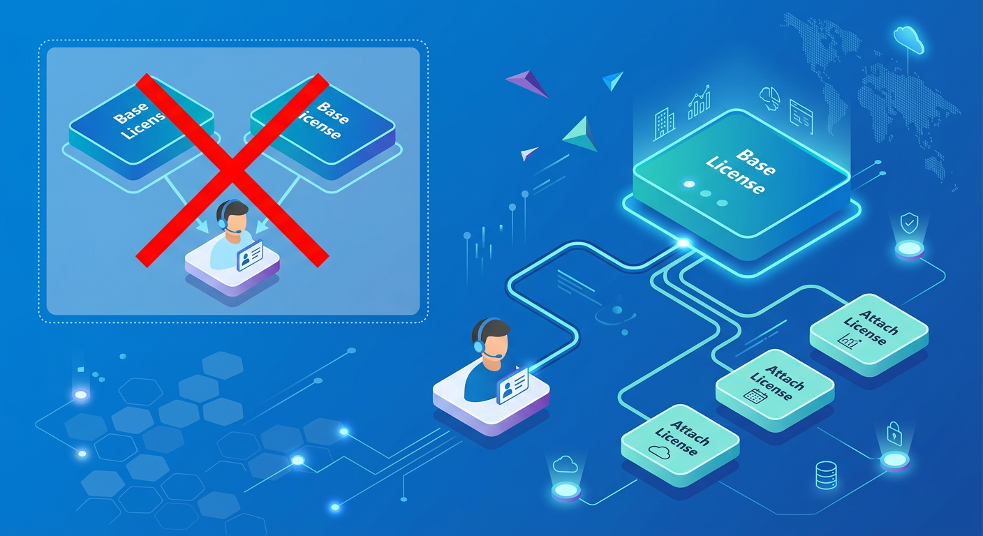 Myth 4: A User Can Have Multiple Base Licenses for Different Workloads
